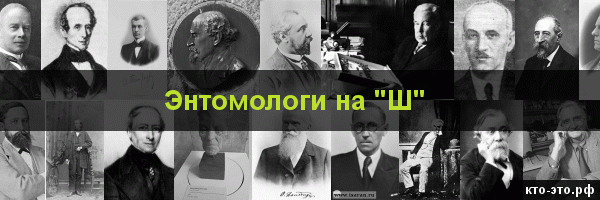Энтомологи на букву "Ш"